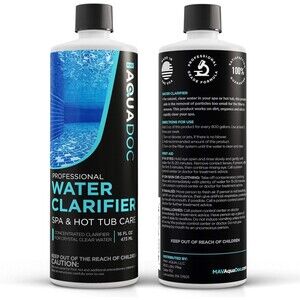 Lot of 2 Spa & Hot Tub Clarifier for Fast Acting Cloudy Water Treatment 16oz MAV
